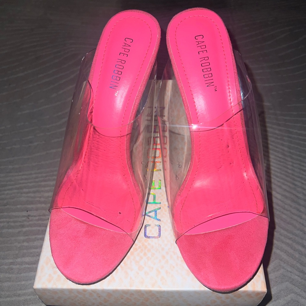 Cape Robbin Perspex Wedges